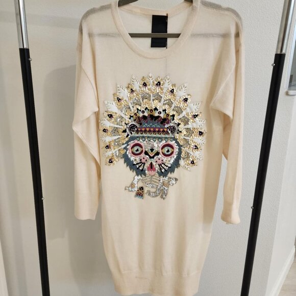 Lin Art Project Sweater Dress - S - Picture 1 of 9